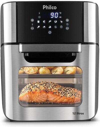 Air Fryer Forno Philco 12L com 62% de desconto: air fryer e forno em um só equipamento 1 1 2