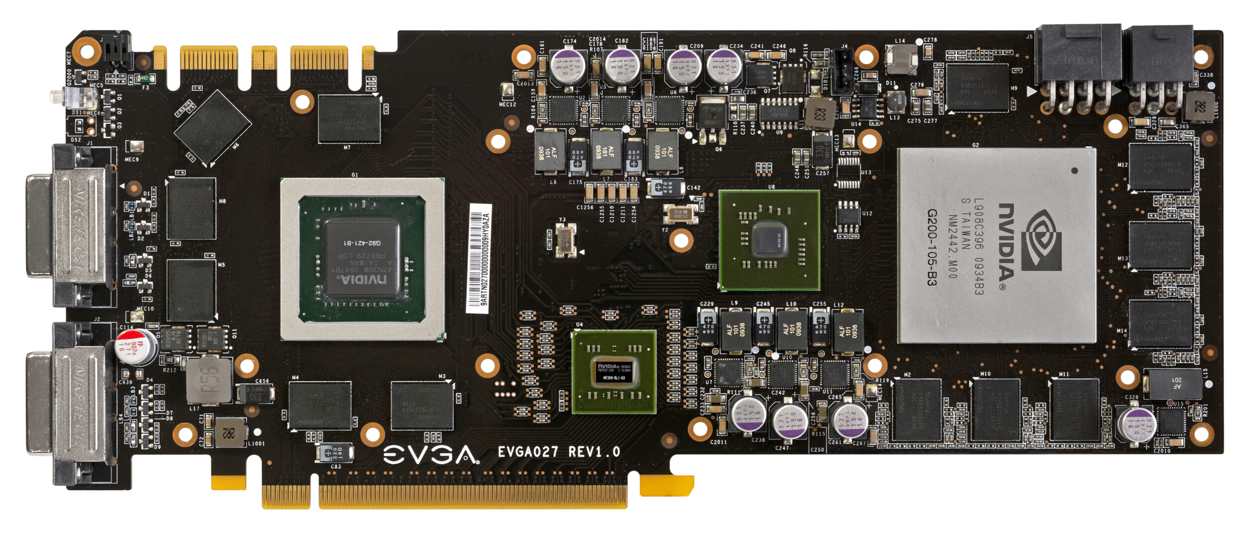 Relembre: Essa GeForce GTX 275 com o Coringa estampado escondia duas GPUs diferentes 3 275 coop physx pcb