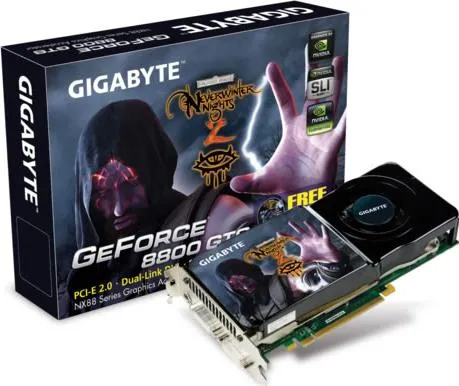 Essa edição da GeForce 8800 GTS com arte de Neverwinter Nights 2 relembra uma fase marcante das placas de vídeo 1 800