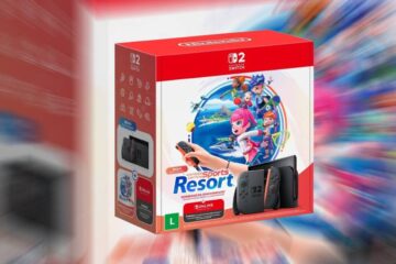 Novo bundle do Switch 2 entra em pré-venda com Nintendo Switch Sports Resort e 3 meses de Switch Online