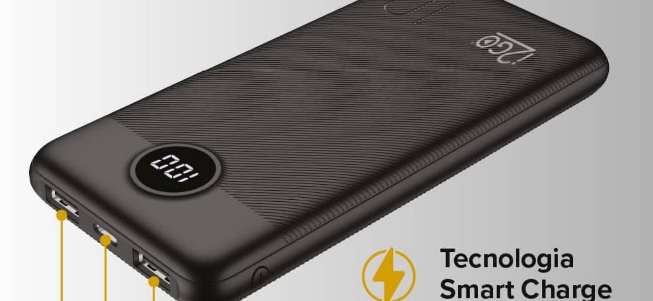 Power Bank de 10000mAh está 27% OFF na Amazon