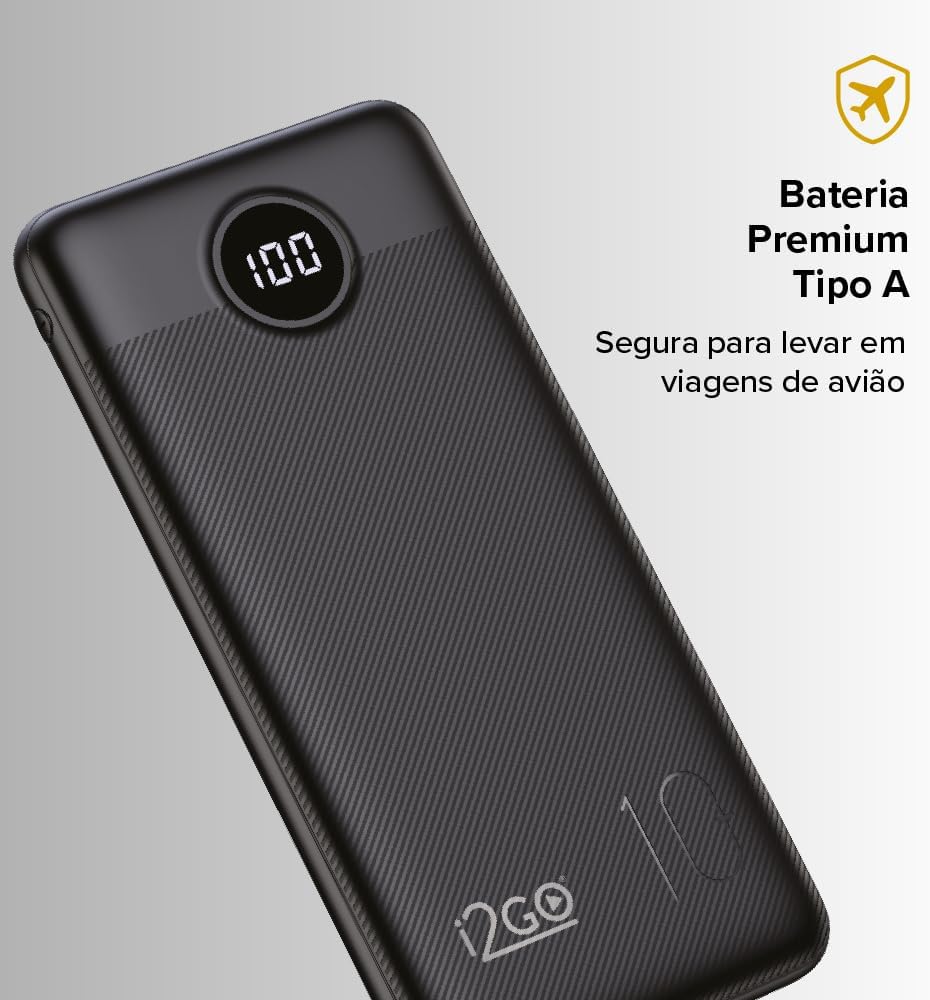 Para não ficar sem bateria: Power Bank de 10000mAh está 27% OFF na Amazon 2 Power Bank2