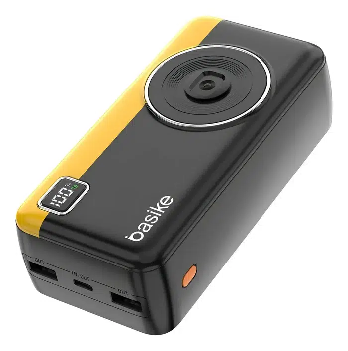 Power bank de 30.000 mAh que parece câmera cai 23% e chega ao menor preço em 365 dias 2 Power Bank 30000mah Carregador Portatil Super Rapido 22.5w