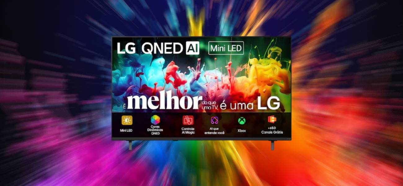 TV LG QNED Mini LED 4K de 65 polegadas cai de preço na Amazon e vira opção perfeita para gamers