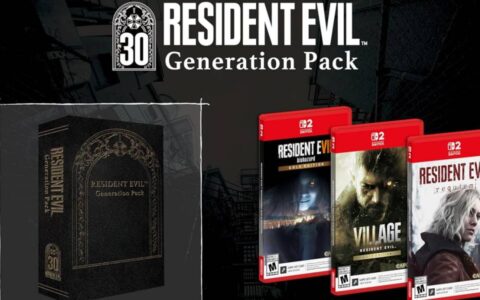 Três Resident Evil em um pacote só: Generation Pack para Switch 2 cai de preço na Amazon
