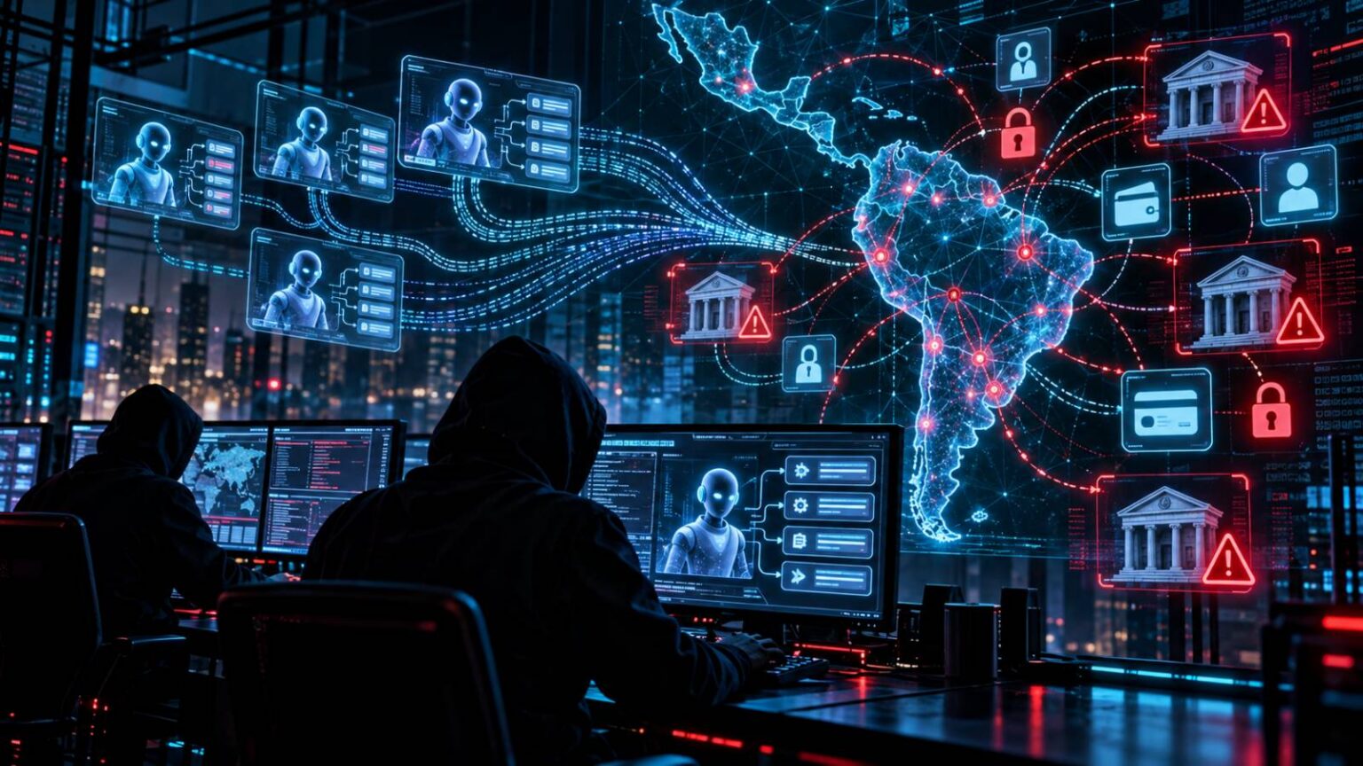 Grupo hacker usa Claude e Grok para atacar mais de 400 instituições financeiras na América Latina