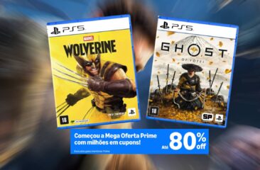 Mega Oferta Amazon Prime derruba preços de Marvel’s Wolverine e Ghost of Yōtei
