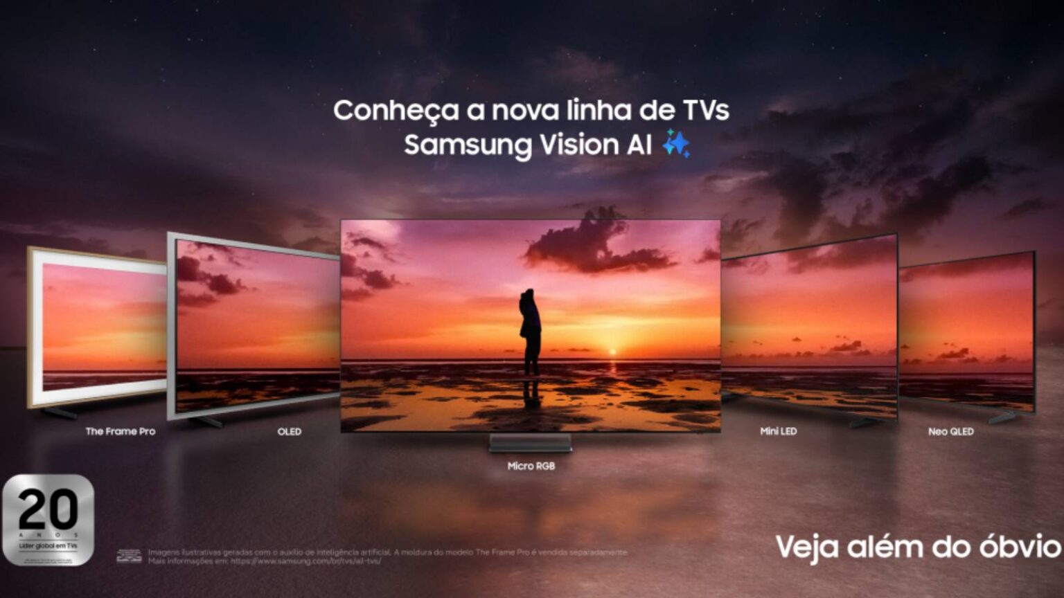 Pesquisador acusa TVs da Samsung de usar IA para monitorar conversas, capturas de tela e hábitos dos usuários