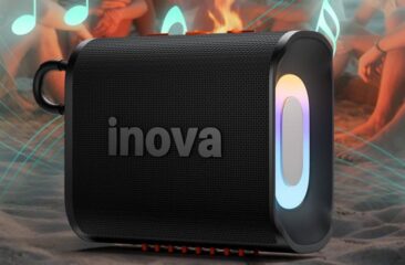 Por menos de R$ 70, caixa de som da inava traz Bluetooth 5.4, RGB e resistência à água