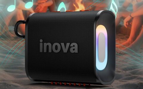 Por menos de R$ 70, caixa de som da inava traz Bluetooth 5.4, RGB e resistência à água