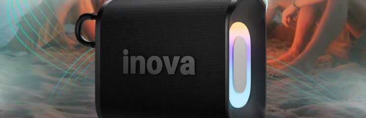 Por menos de R$ 70, caixa de som da inava traz Bluetooth 5.4, RGB e resistência à água