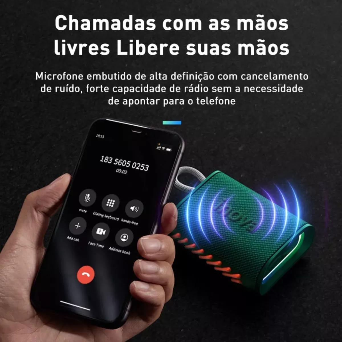 Por menos de R 70 caixa de som da inava traz Bluetooth 5.4 RGB e resistencia a agua3