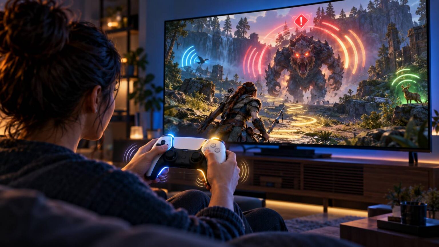 Sony registra patente que pode permitir que jogadores surdos vejam os sons dos jogos