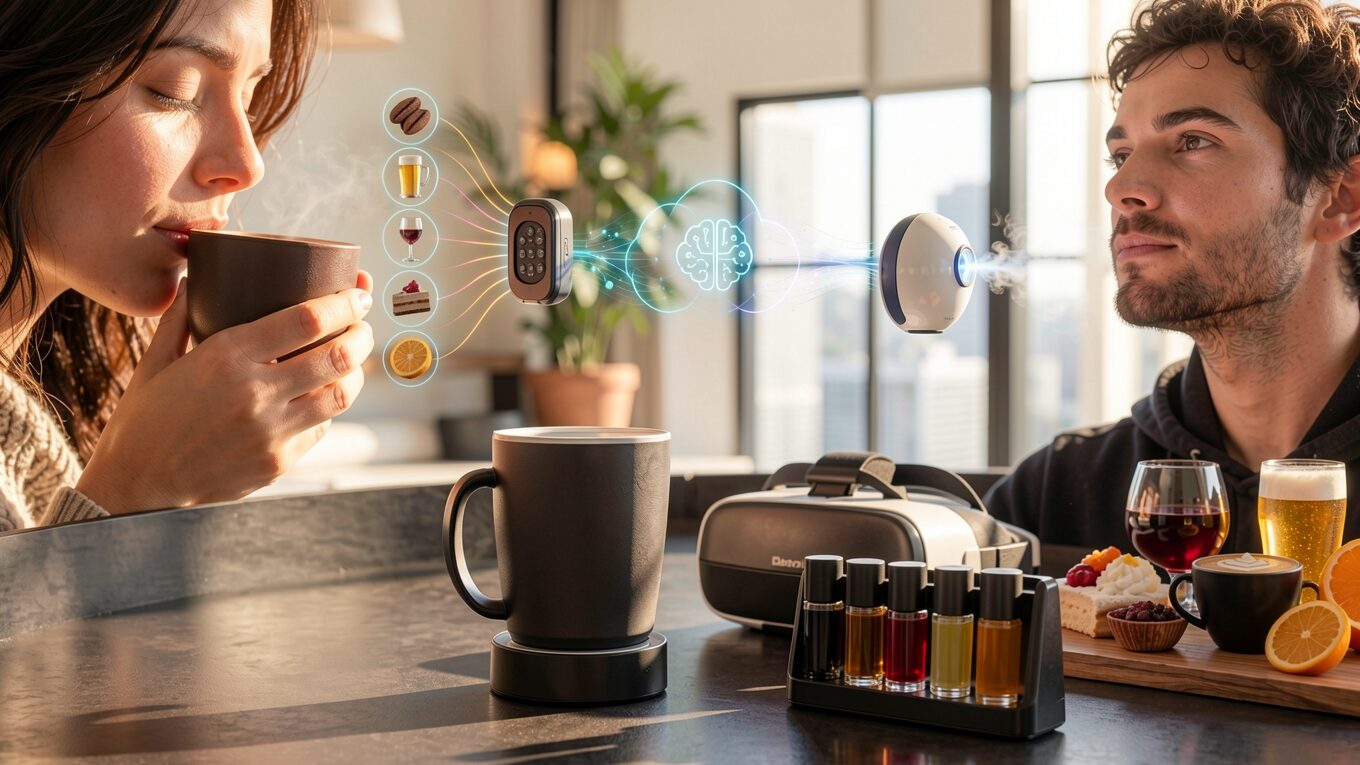 Novo dispositivo com IA permite transmitir cheiros pela internet
