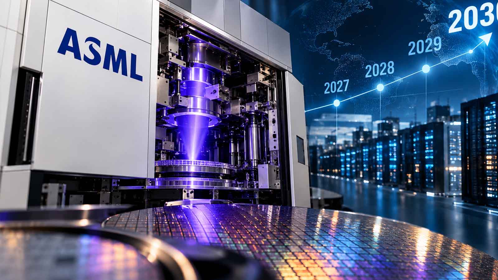 A demanda por chips explodiu, e a ASML já admite que não conseguirá atender todos os pedidos