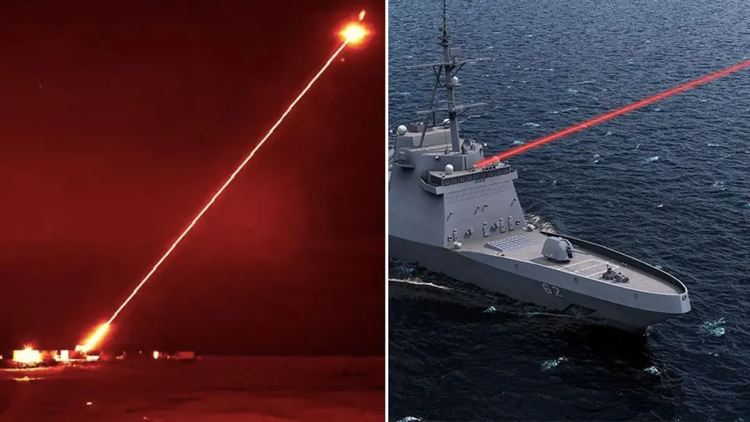 Parece videogame: Marinha dos EUA usa controle estilo Xbox para disparar laser contra drones 1 laser another