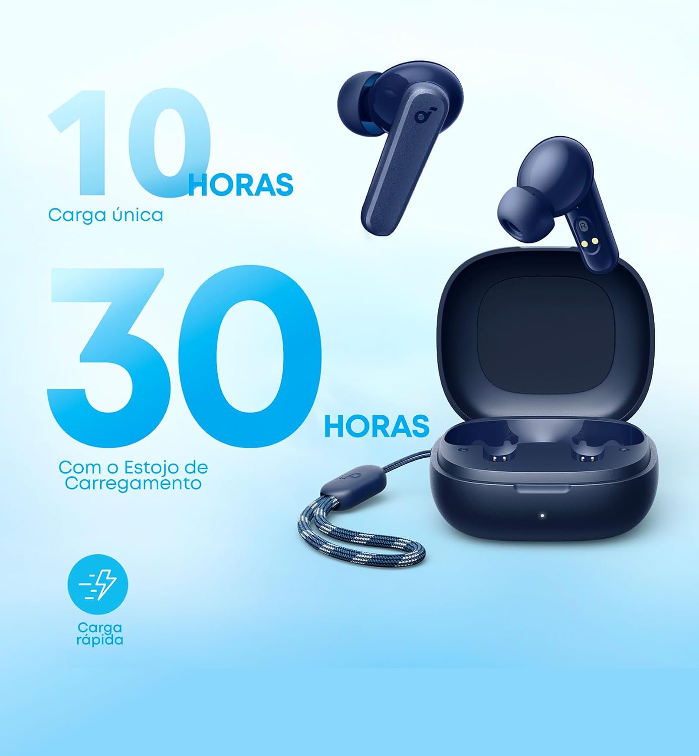 Procurando fone Bluetooth? soundcore P20i da Anker é opção barata com 30 horas de bateria e IA 1 soundcore P20i da Anker e opcao barata com 30 horas de bateria e IA