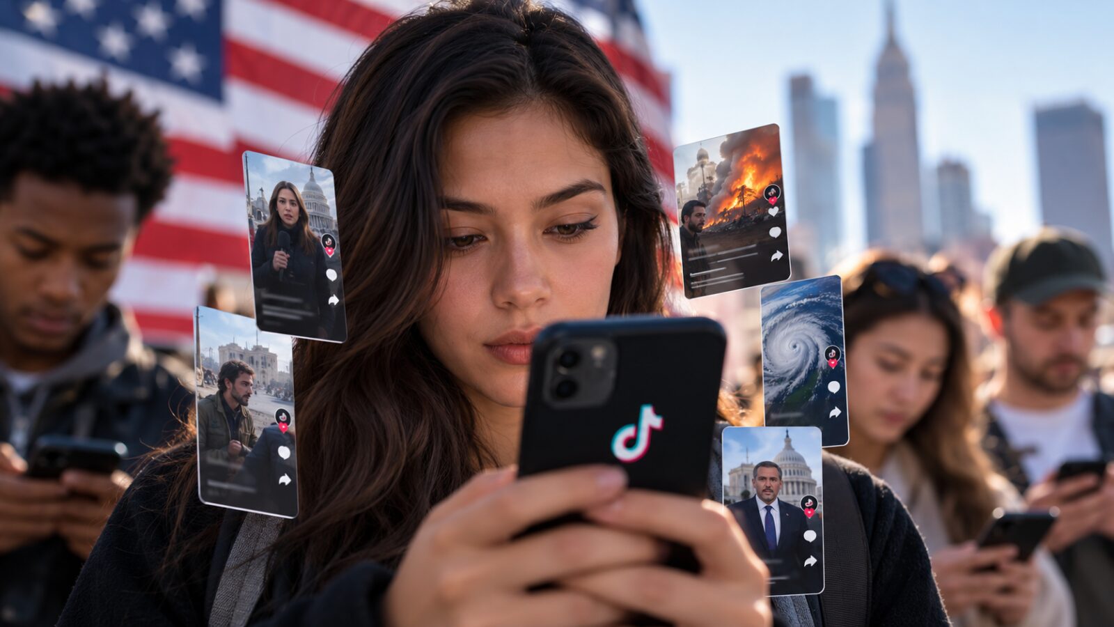 Um em cada cinco americanos usa o TikTok para se informar sobre notícias, aponta pesquisa
