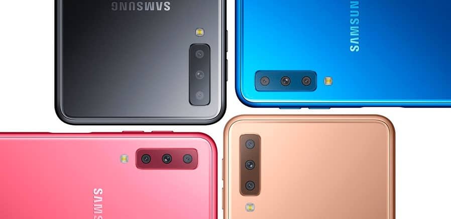 Galaxy A7 (2018): Samsung anuncia seu primeiro smartphone com três câmeras na traseira