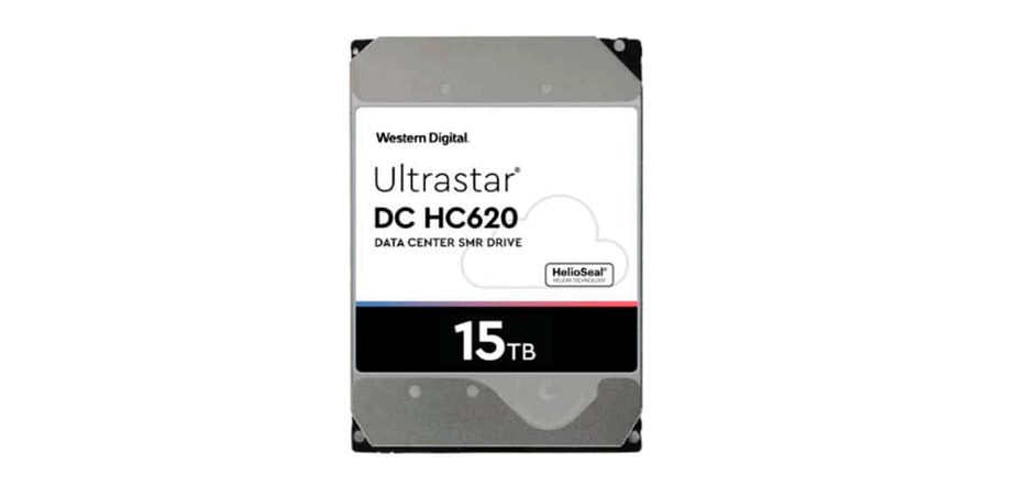 Western Digital anuncia o UltraStar DC HC620, primeiro HD com 15 TB