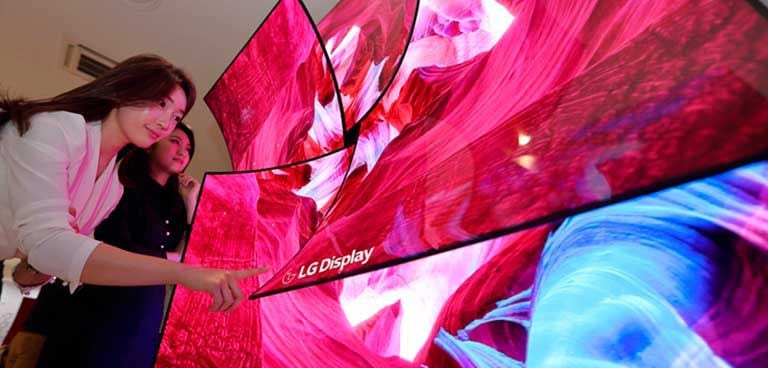 LG anuncia TV OLED 8K de 88 polegadas em que o painel atua como emissor do som