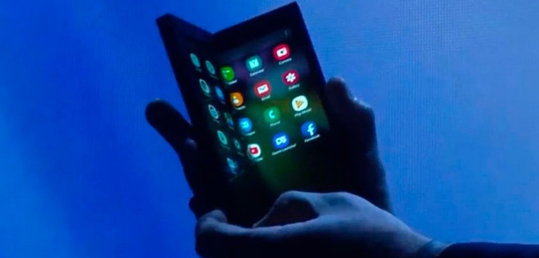 Samsung lançará smartphone dobrável no primeiro semestre de 2019