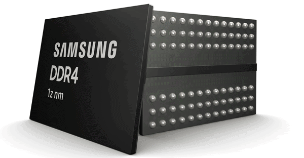 Samsung anuncia os chips DRAM DDR4 de 10 nm da terceira geração