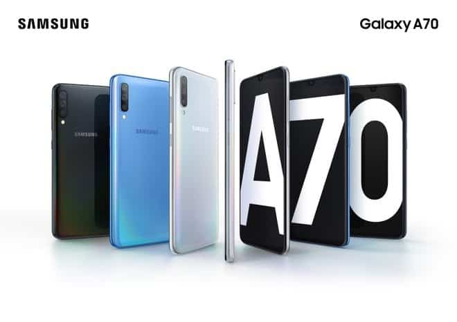 Samsung anuncia o Galaxy A70 com câmera de 32 MP e leitor de digitais sob a tela