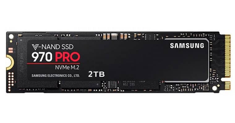 Samsung lançará uma versão do SSD NVMe 970 Pro com 2 TB
