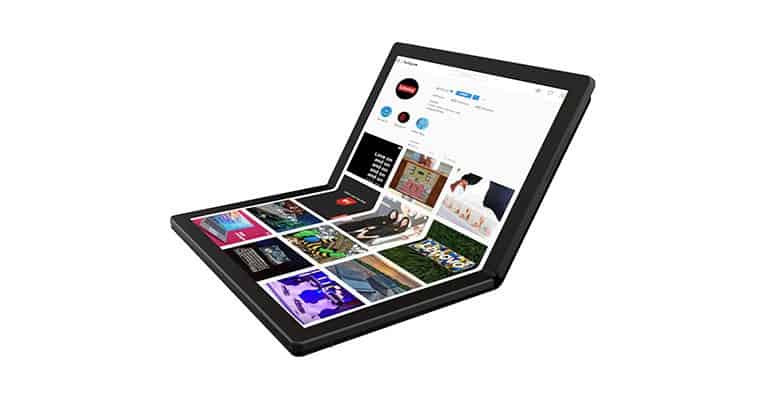 Lenovo anuncia notebook com tela flexível. Chegará ao mercado em 2020