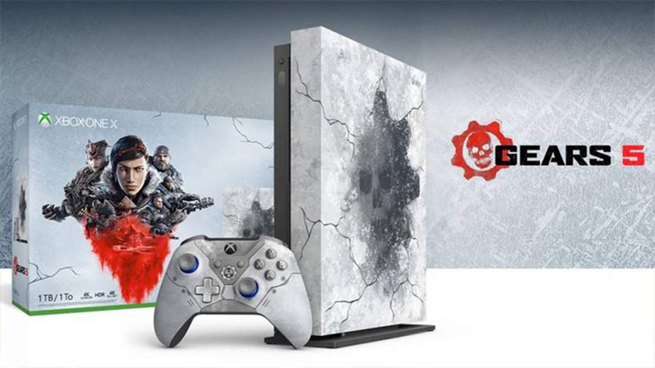 Microsoft anuncia edição limitada do Xbox One X com tema de Gears Of War 5