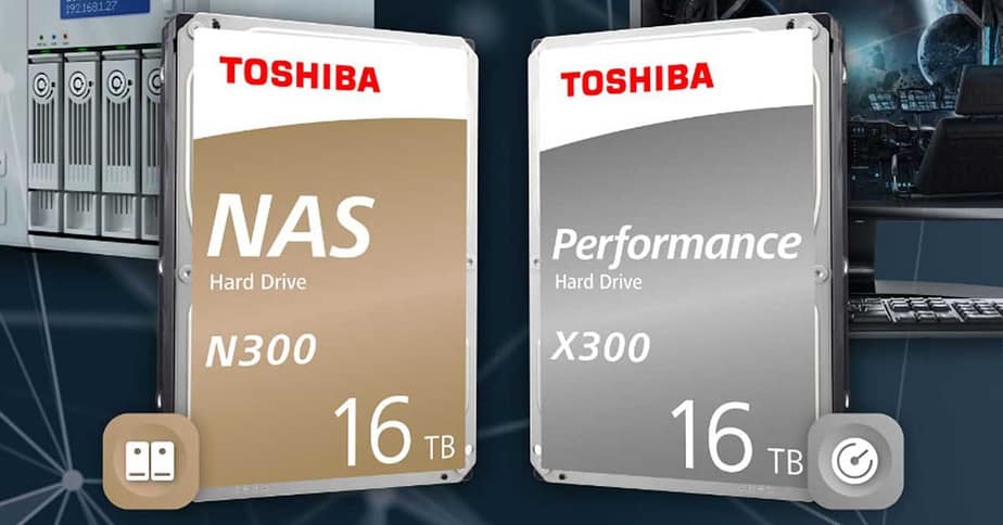 Toshiba anuncia dois novo HDs com 16 TB de capacidade