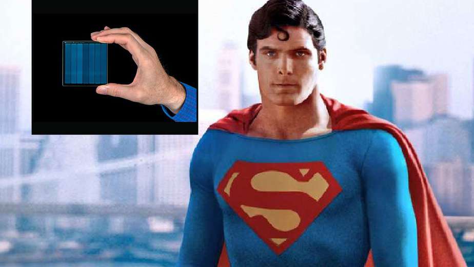 Microsoft armazena filme do Super-Homem em um pedaço de vidro