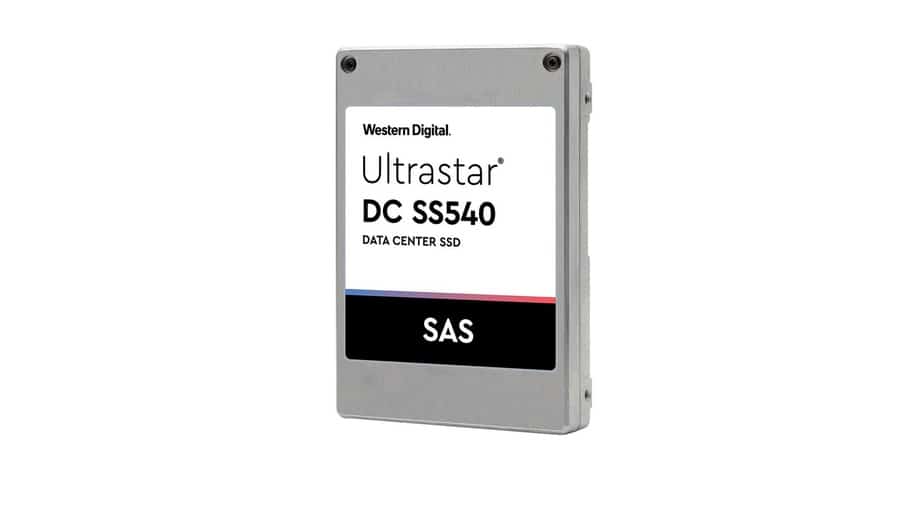 Western Digital apresenta o SSD Ultrastar DC SS540, equipado com interface SAS de 12 Gb/s