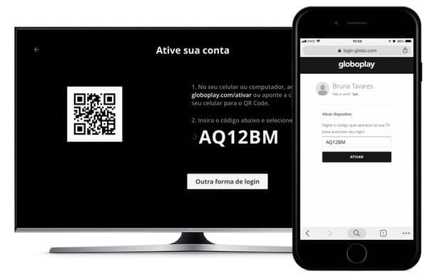 Como ativar sua conta da Globoplay na Smart TV 1 Globoplay