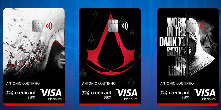 Credicard, em parceria com Ubisoft, lança cartão de crédito personalizado do jogo Assassin’s Creed