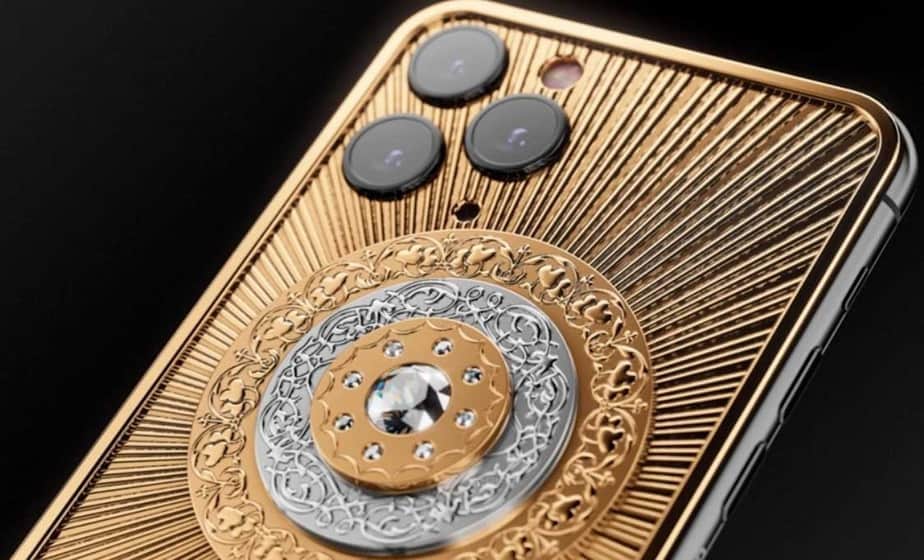 Ostentação máxima: iPhone 11 com traseira em ouro e diamantes começa a ser vendido