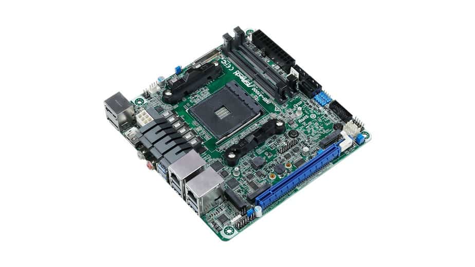 ASRock anuncia a placa Mini-ITX IMB-A1000, baseada no chipset AMD B450