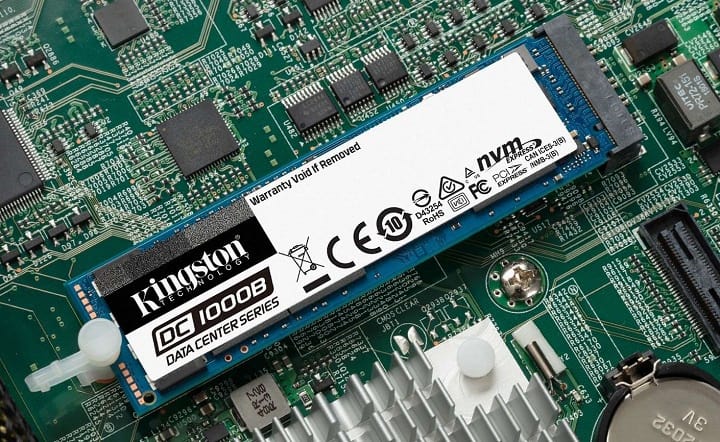 Kingston anuncia o SSD NVMe M.2 DC1000B para servidores