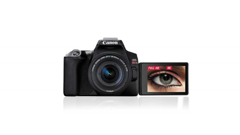 Canon lança no Brasil a EOS Rebel SL3, sua primeira câmera 4K de entrada