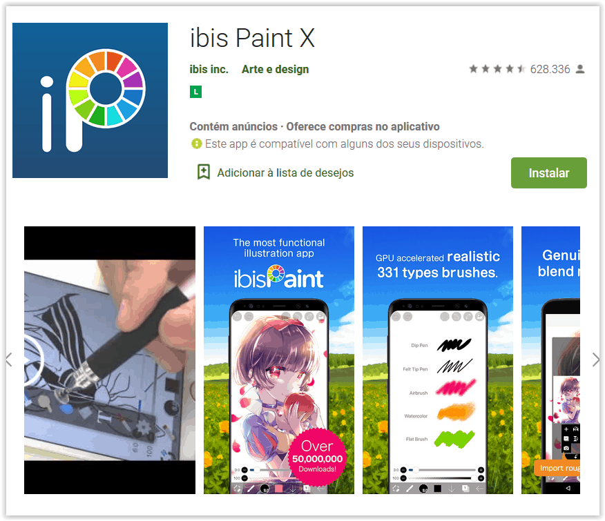 Os 07 melhores aplicativos de desenho e pintura para Android