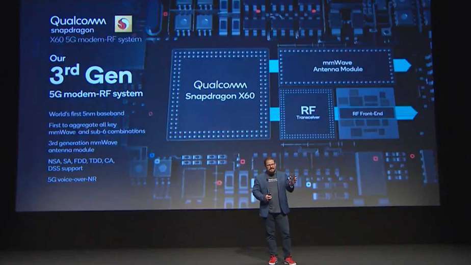 Qualcomm anuncia seu novo modem 5G: X60