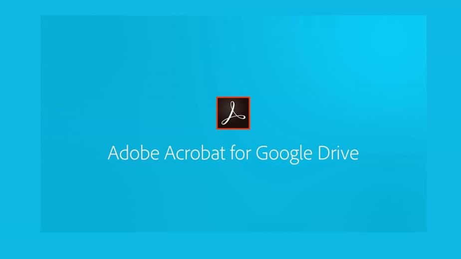 Adobe Acrobat agora funciona no Google Drive