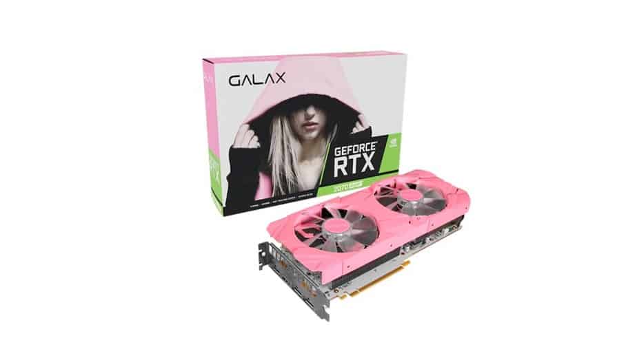 GALAX anuncia a GeForce RTX 2070 Super EX Pink Edition