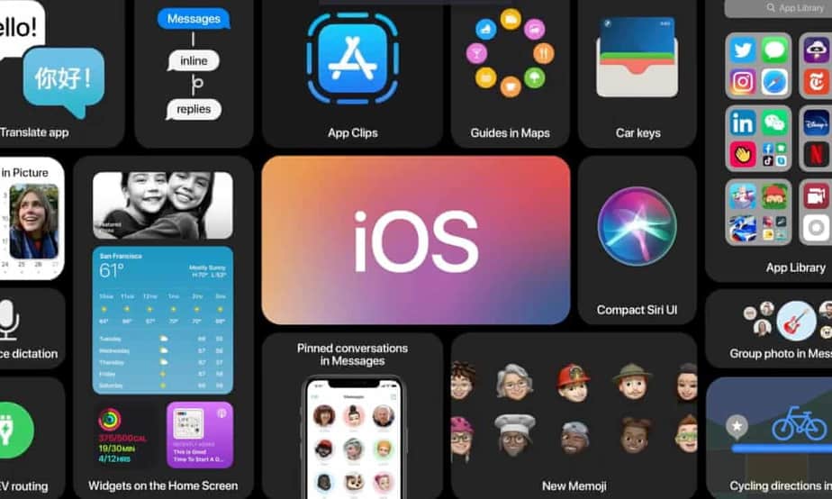 Apple revela que smartphones receberão a atualização para o iOS 14