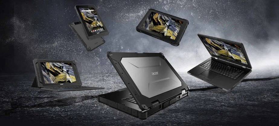 Conheça a Enduro, linha de tablets e notebooks altamente resistentes da Acer [VÍDEO]