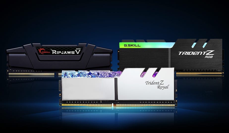 G-Skill apresenta dois novos kits de memória DDR4: 4000 / 4400 MHz
