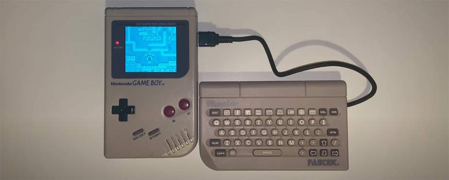 Teclado do Game Boy: o Work Boy, ressurge após 28 anos
