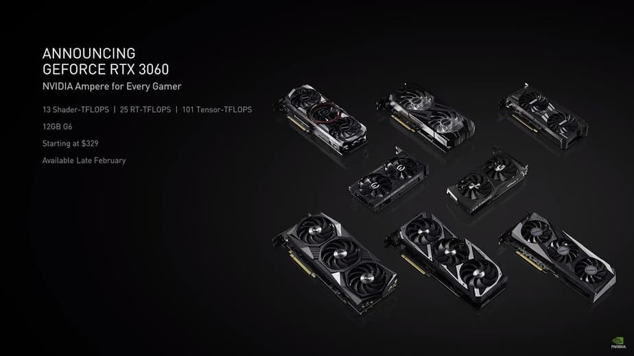 CES 2021: RTX 3060 é a placa de vídeo mais acessível da Nvidia