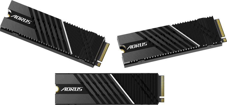 Gigabyte apresenta os SSDs NVMe Aorus Gen4 7000s